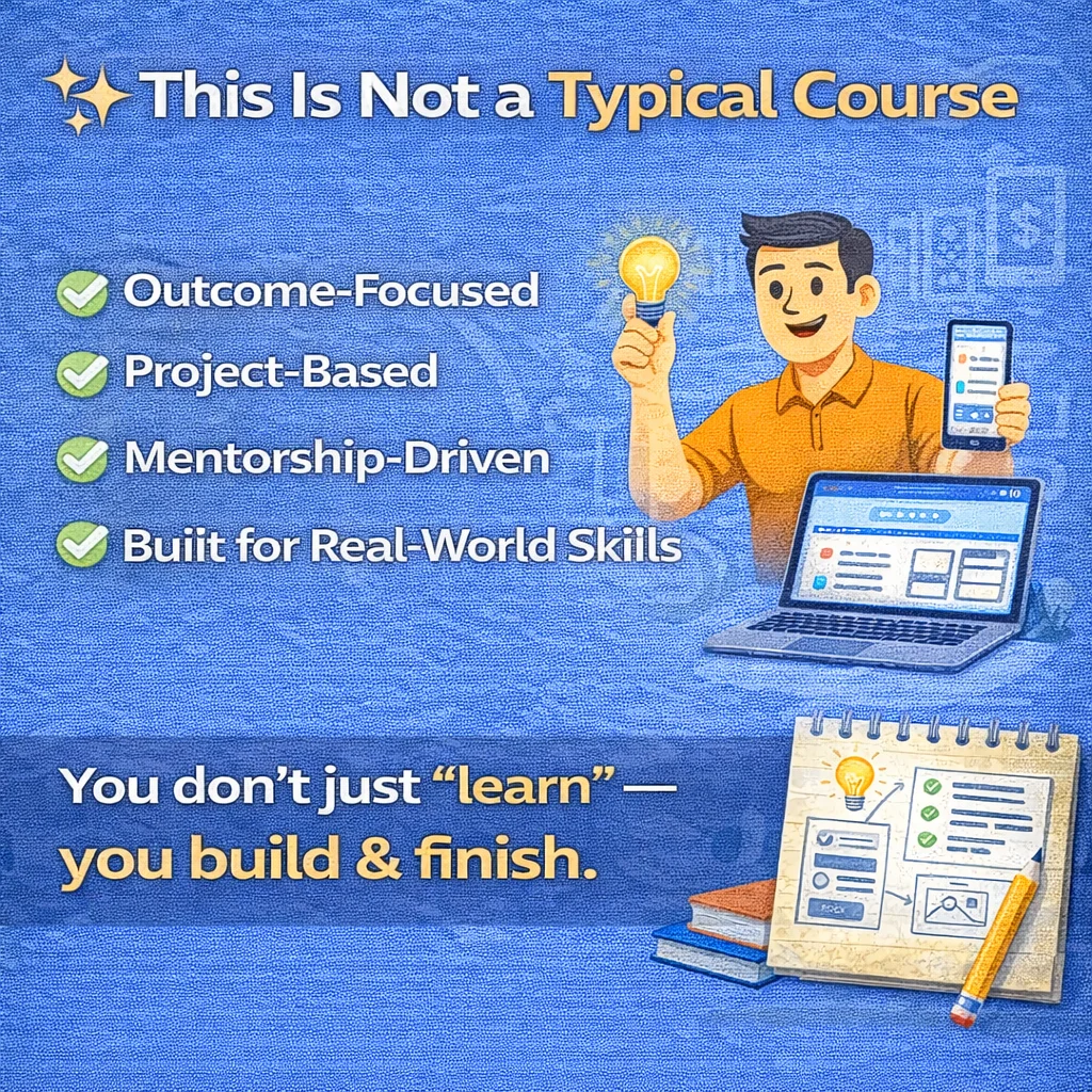 Build Your Own Web & Mobile App | 1-on-1 Guidance | Only 5 Students | $1,000 photo