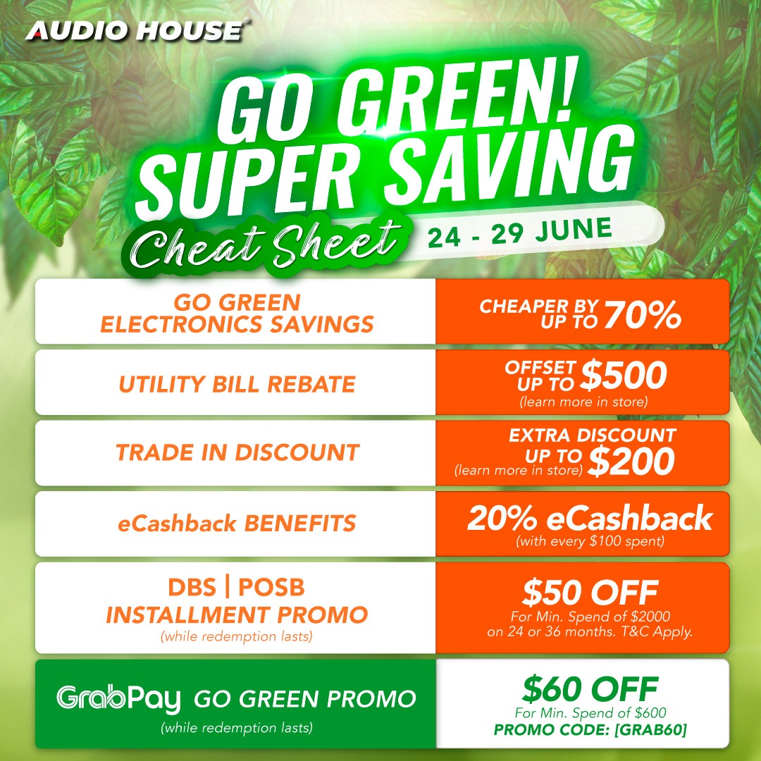 Singapore’s First-Ever Go Green Super Saving Sale