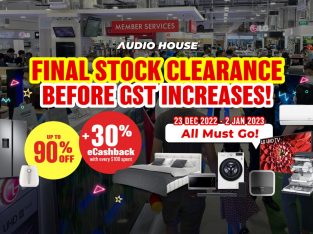 Audio House Final Stock Clearance Sale